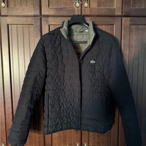 Lacoste Men's Black Puffer Jacket